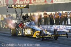 Top Fuel Dragster winner and 2007 NHRA Powerade Top Fuel Champion Tony Schumacher